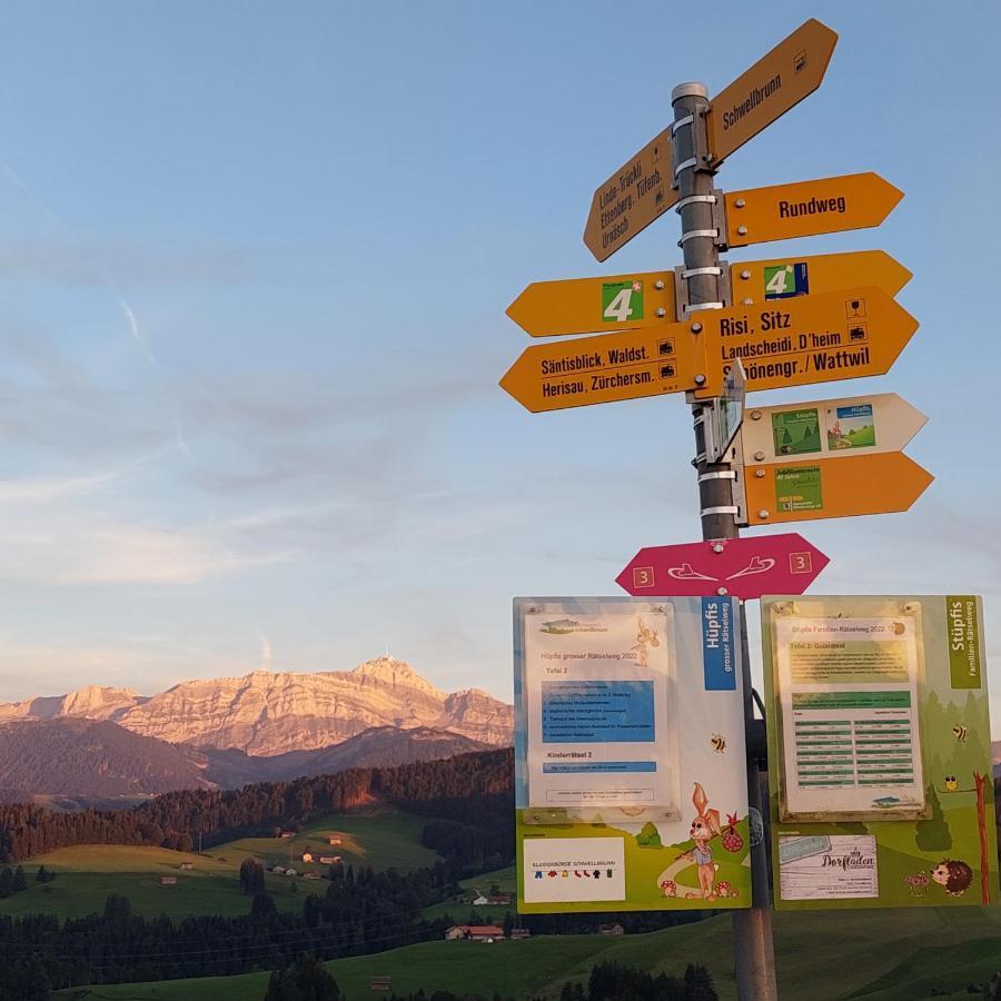 B&B Gaestehaus Roessli Schwellbrunn エクステリア 写真
